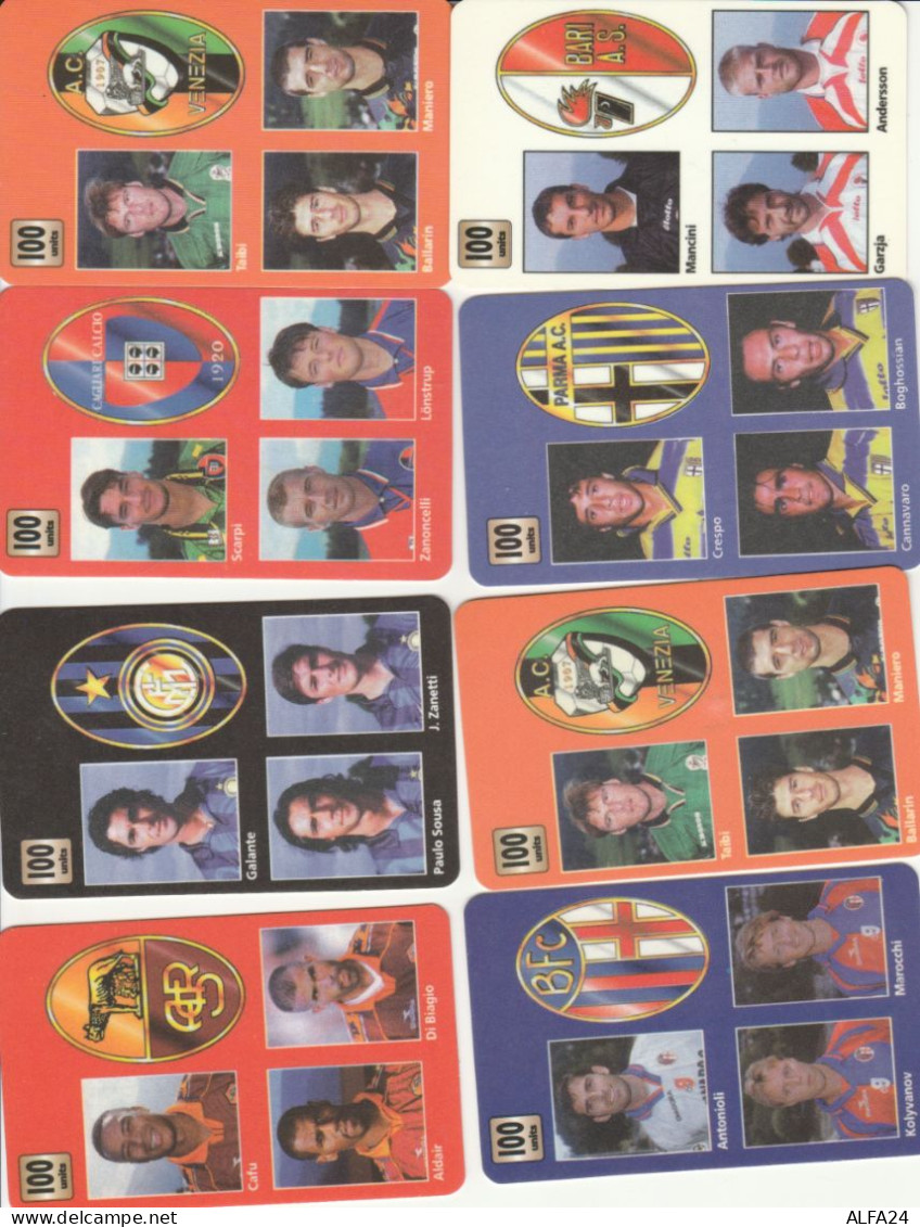 8 PREPAID PHONE CARD FOOTBALL CALCIO (PV1176 - Sport