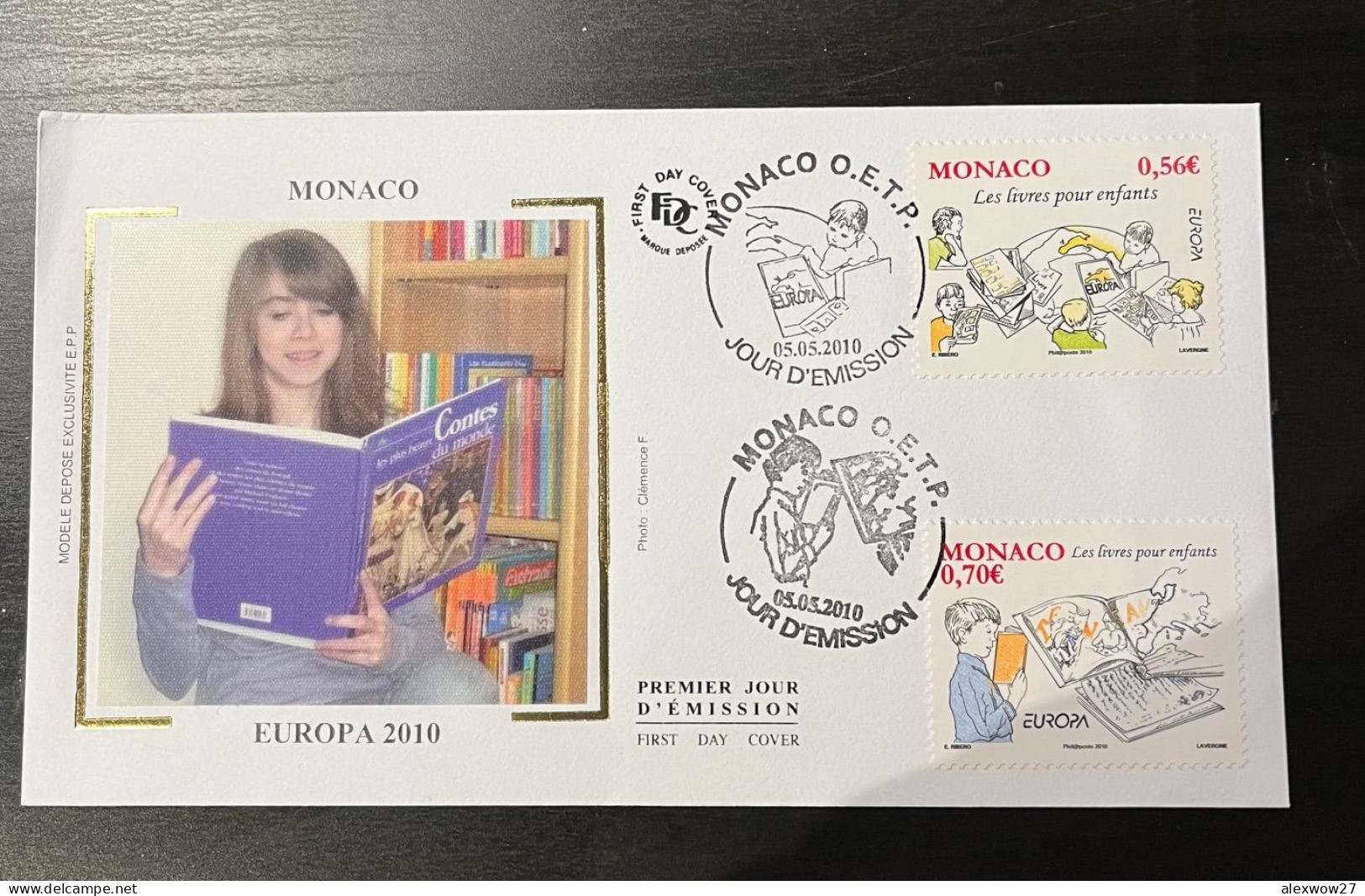 Monaco 2010  EUROPA  "livres Pour Enfants "   - FDC - 2007