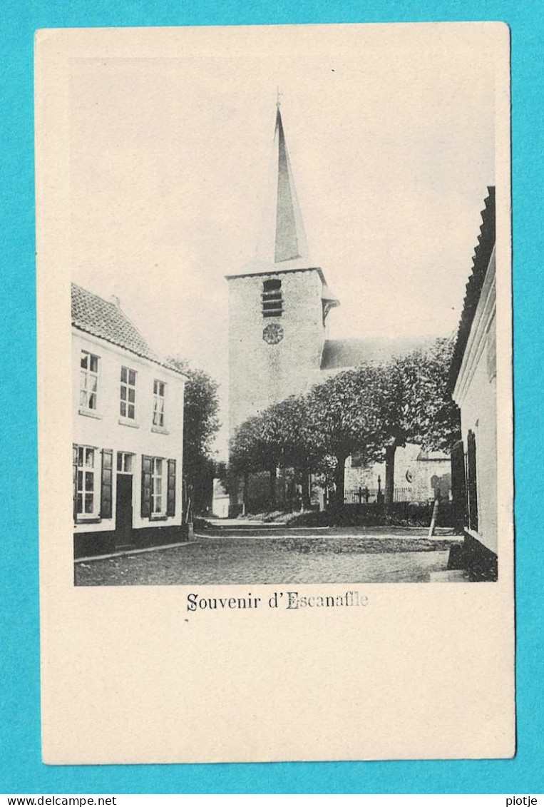 * Escanaffles - Celles (Hainaut - La Wallonie) * Souvenir, église, Kerk, Church, Kirche, Unique, TOP, Rare - Celles