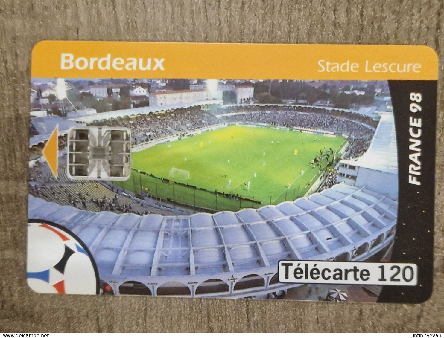 F873 - STADE BORDEAUX FOOTBALL - 120 SC7 - 1998