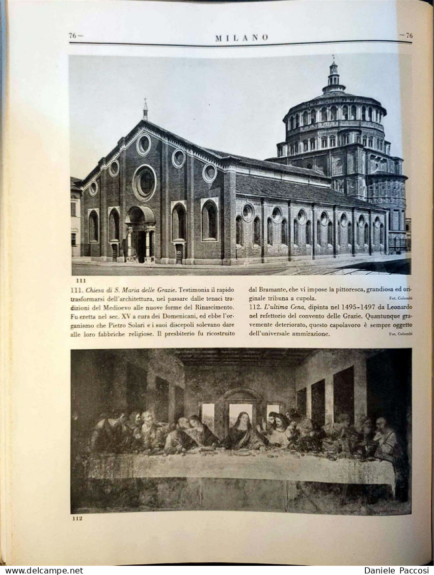 TOURING CLUB ITALIANO LOMBARDIA PARTE I, 1931 - Libri Antichi