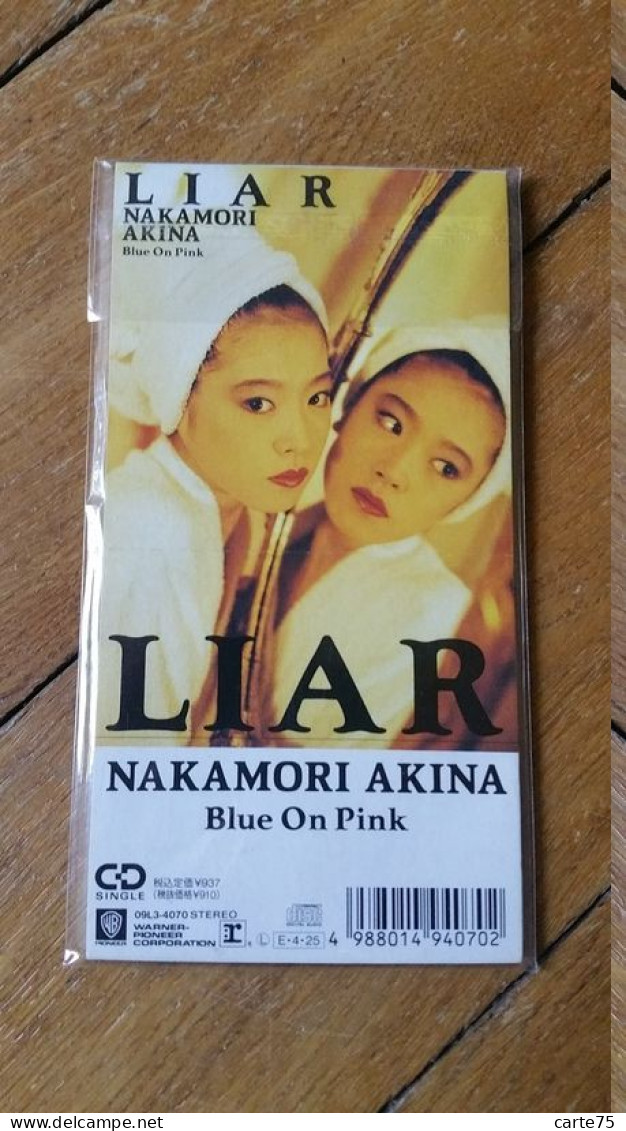 Liar, Akina Nakamori, Blue On Pink, Neuf, CD Vintage Collector, Japon, Japan - Collectors