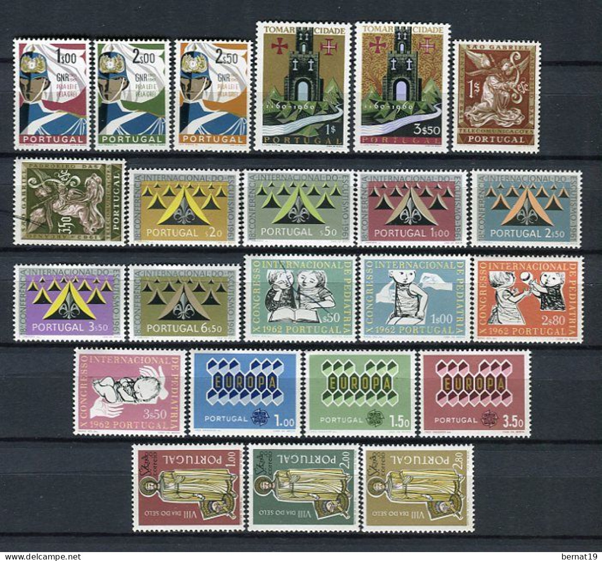 Portugal 1962 Completo ** MNH. - Ganze Jahrgänge