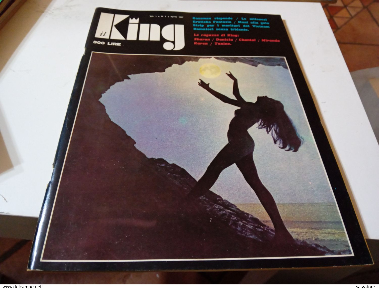 RIVISTA IL  KING -VOLUME 1- NUMERO 3- APRILE 1967 - Gezondheid En Schoonheid