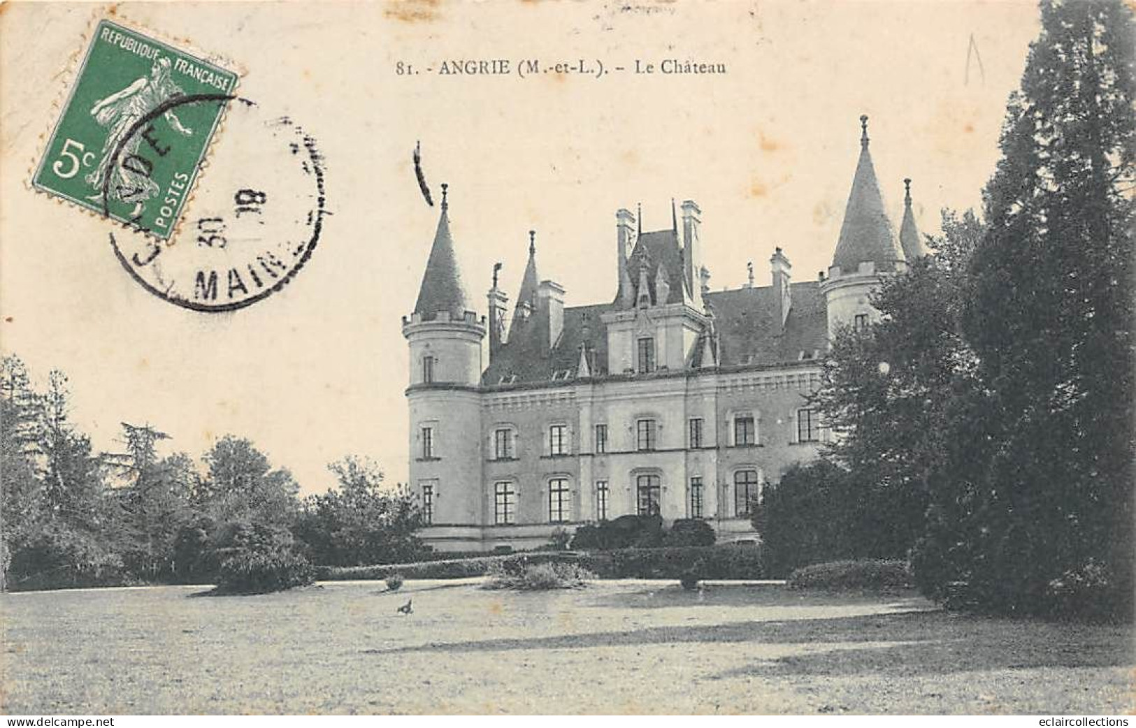 Angrie         49           Le Château     N° 81           (voir Scan) - Other & Unclassified