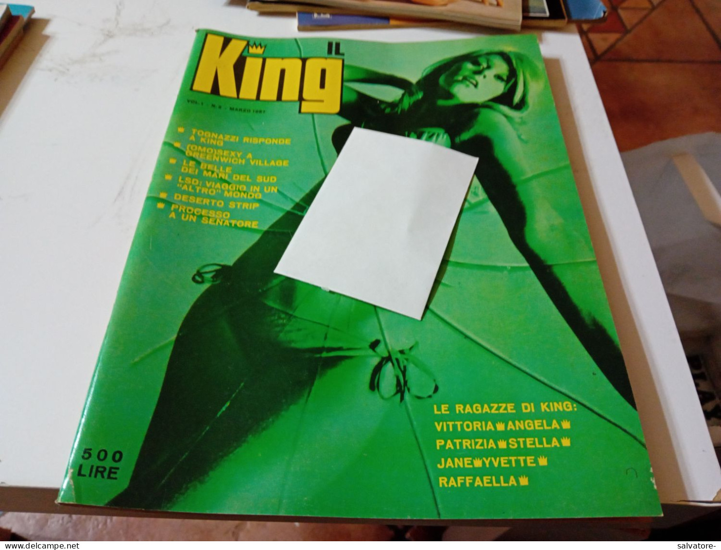 RIVISTA IL  KING - VOLUME 1- NUMERO 2 - MARZO 1967 - Gezondheid En Schoonheid