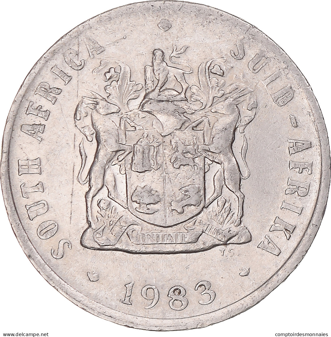 Monnaie, Afrique Du Sud, 10 Cents, 1983, TB+, Nickel, KM:85 - South Africa