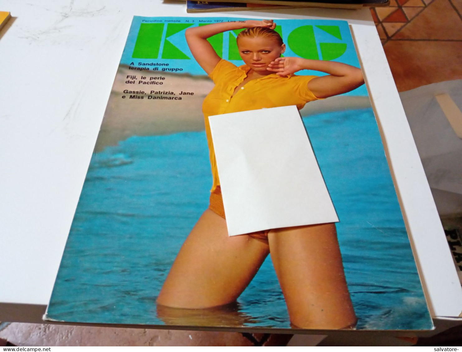 RIVISTA KING- MENSILE NUMERO 3- MARZO 1972 - Gezondheid En Schoonheid