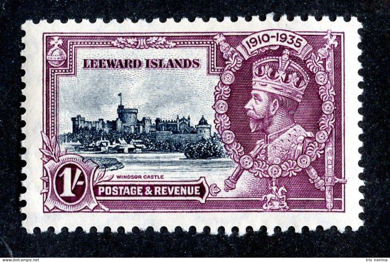 ( 103-Jub )  1935 Scott #99 Mnh** (offers Welcome) - Leeward  Islands