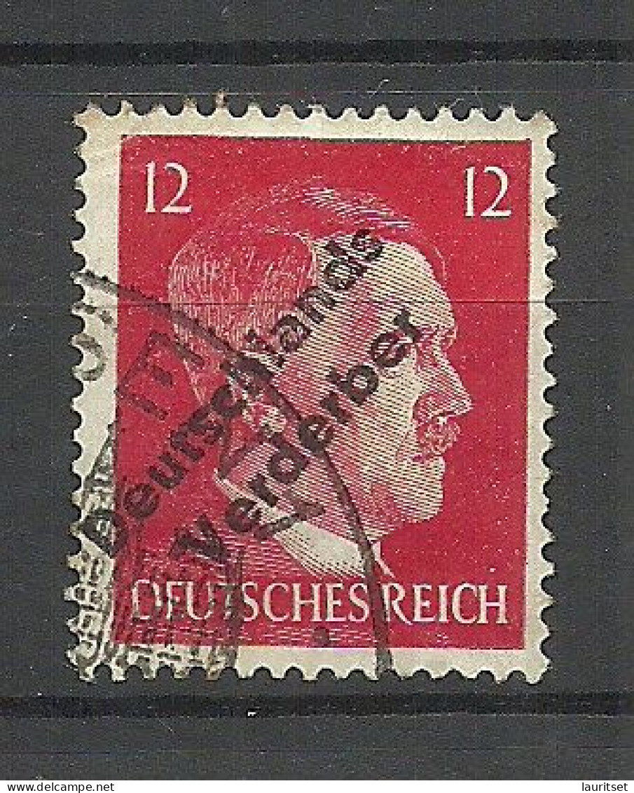 Germany Deutschland Lokalausgabe 1945 Meissen Michel 34 O - Oblitérés