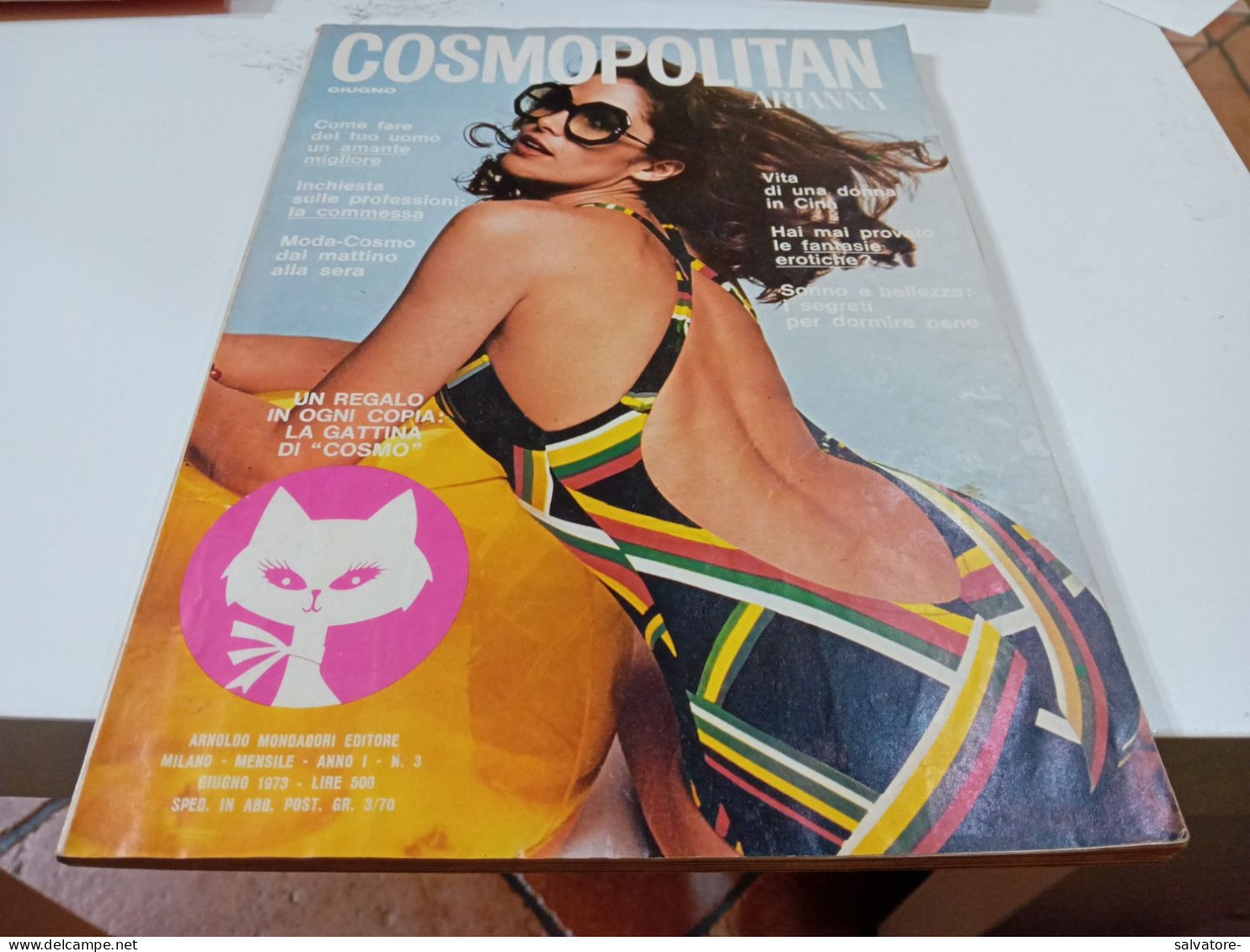 RIVISTA COSMOPOLITAN- GIUGNO 1973 - Santé Et Beauté