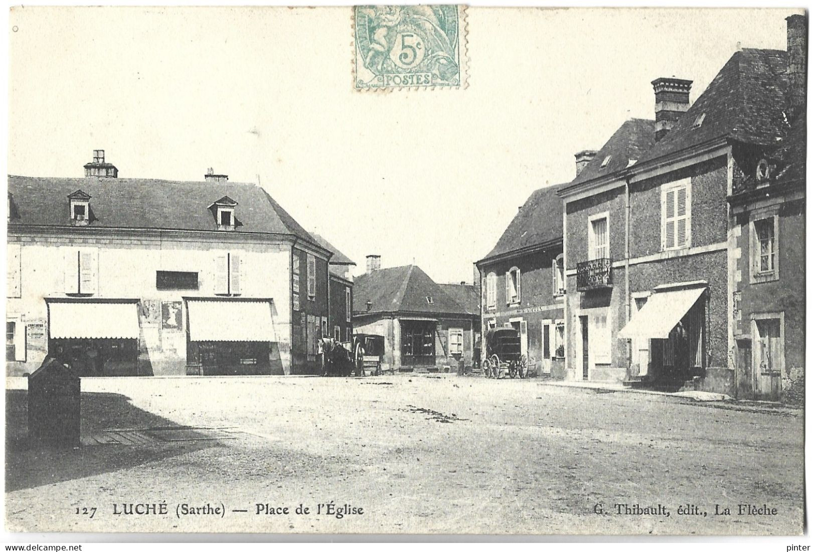 LUCHE - Place De L'Eglise - Luche Pringe