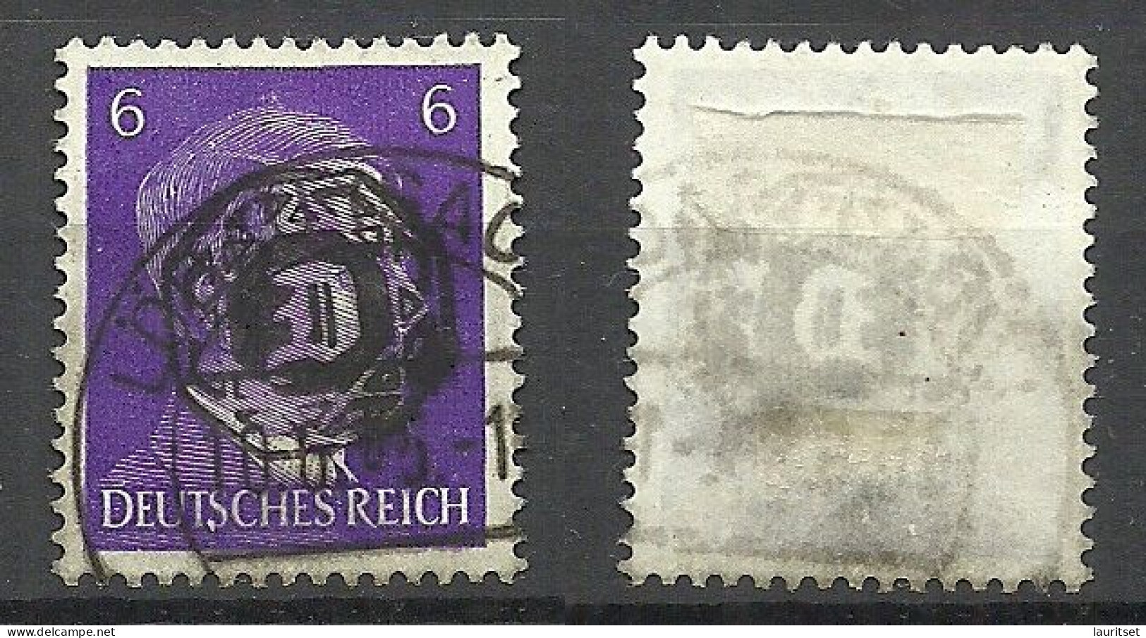 Germany Deutschland Lokalausgabe 1945 LÖBAU Michel 7 O - Oblitérés