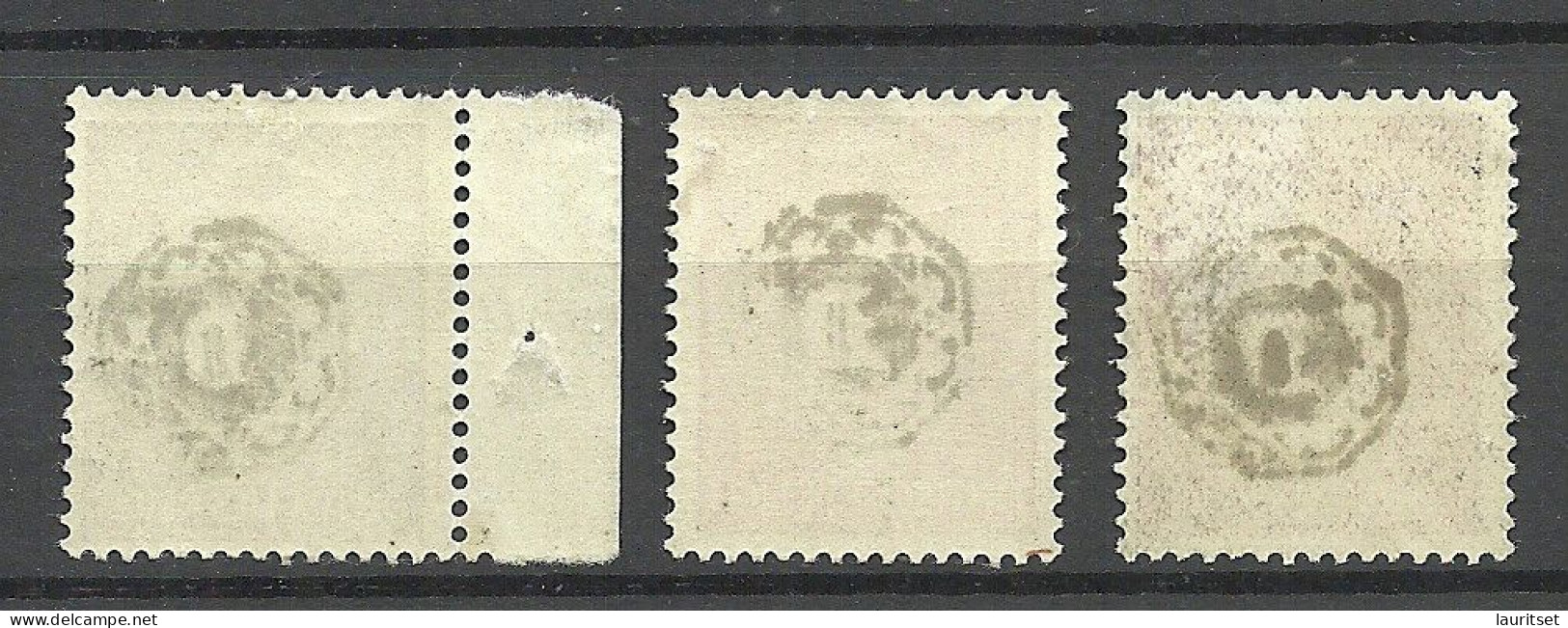 Germany Deutschland Lokalausgabe 1945 LÖBAU Michel 7 - 8 & 10 MNH - Mint