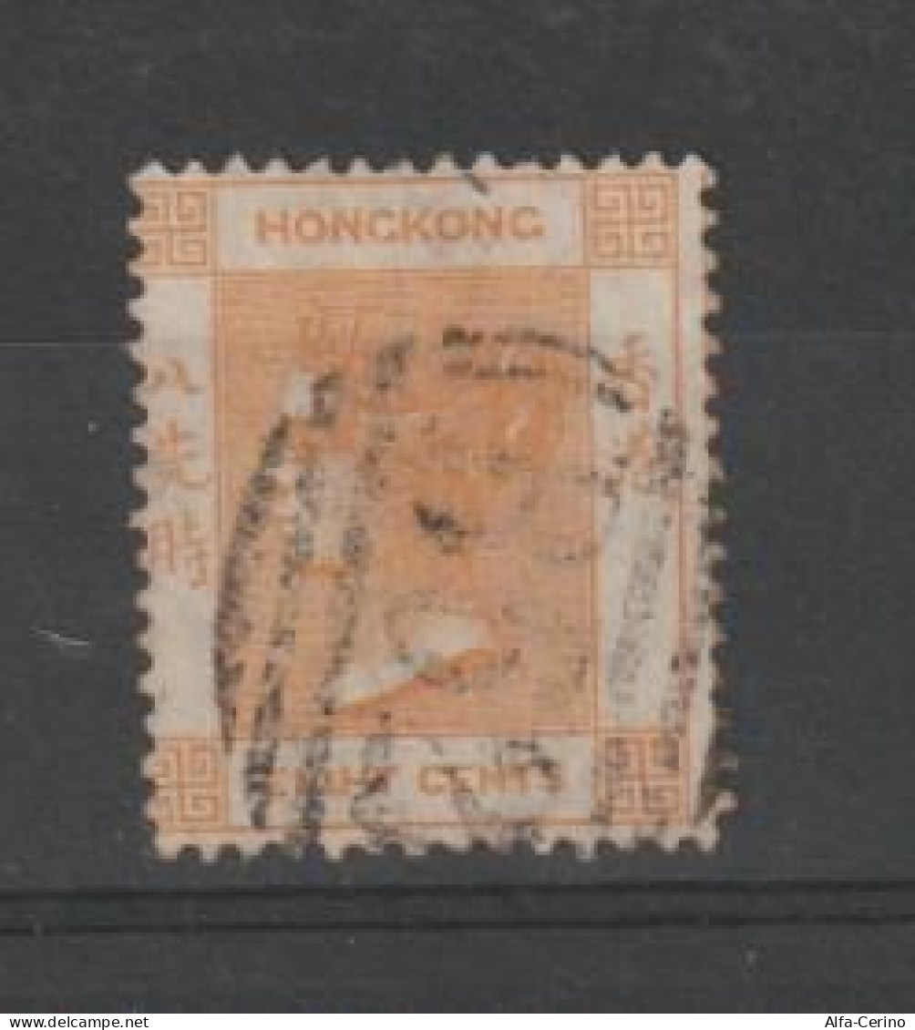 HONG-KONG:  1863/77  VICTORIA  -  8 C. USED  STAMP  -  YV/TELL. 11 - Used Stamps