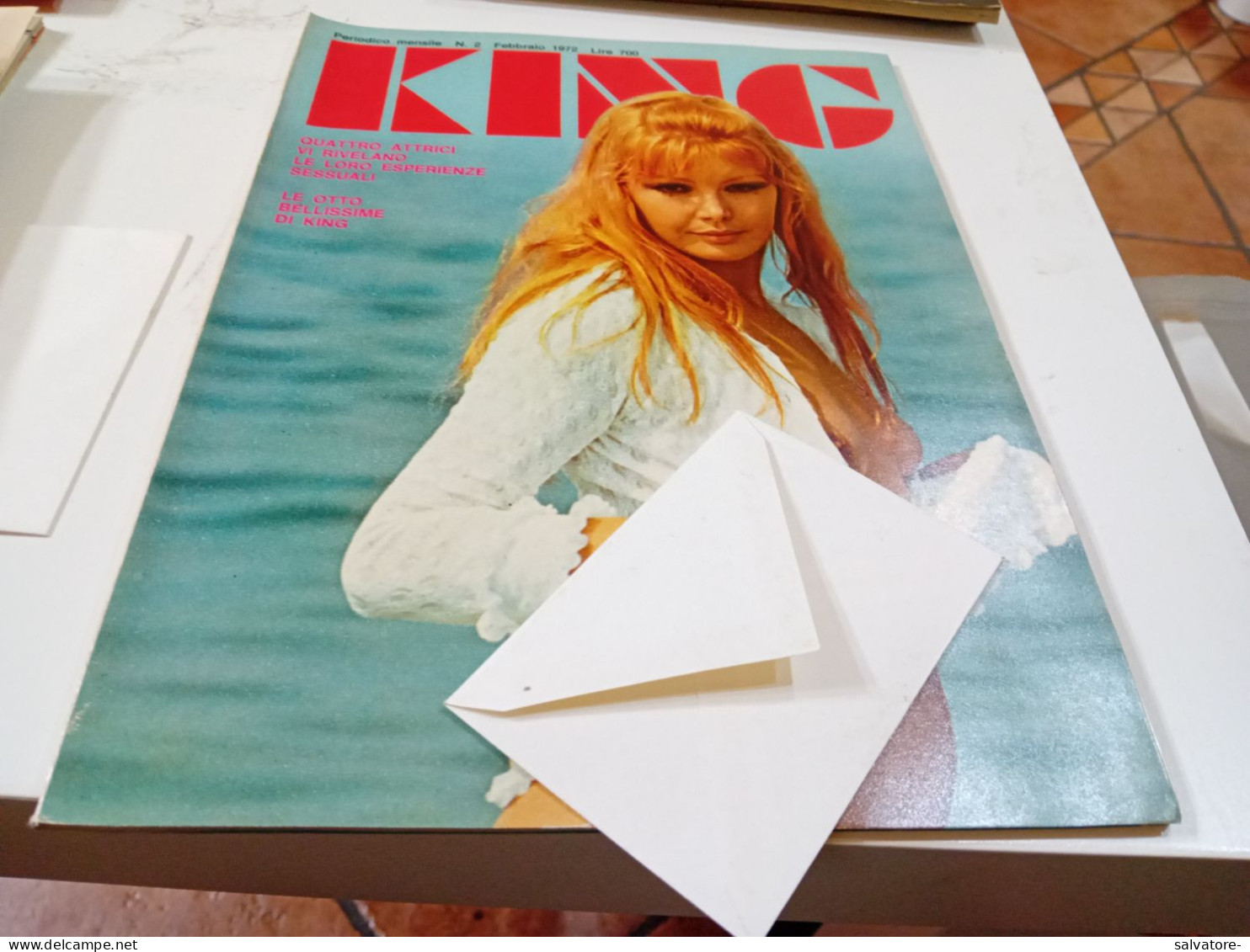 RIVISTA IL KING- PERIODICO MENSILE- NUMERO 2- FEBBRAIO 1972 - Gezondheid En Schoonheid