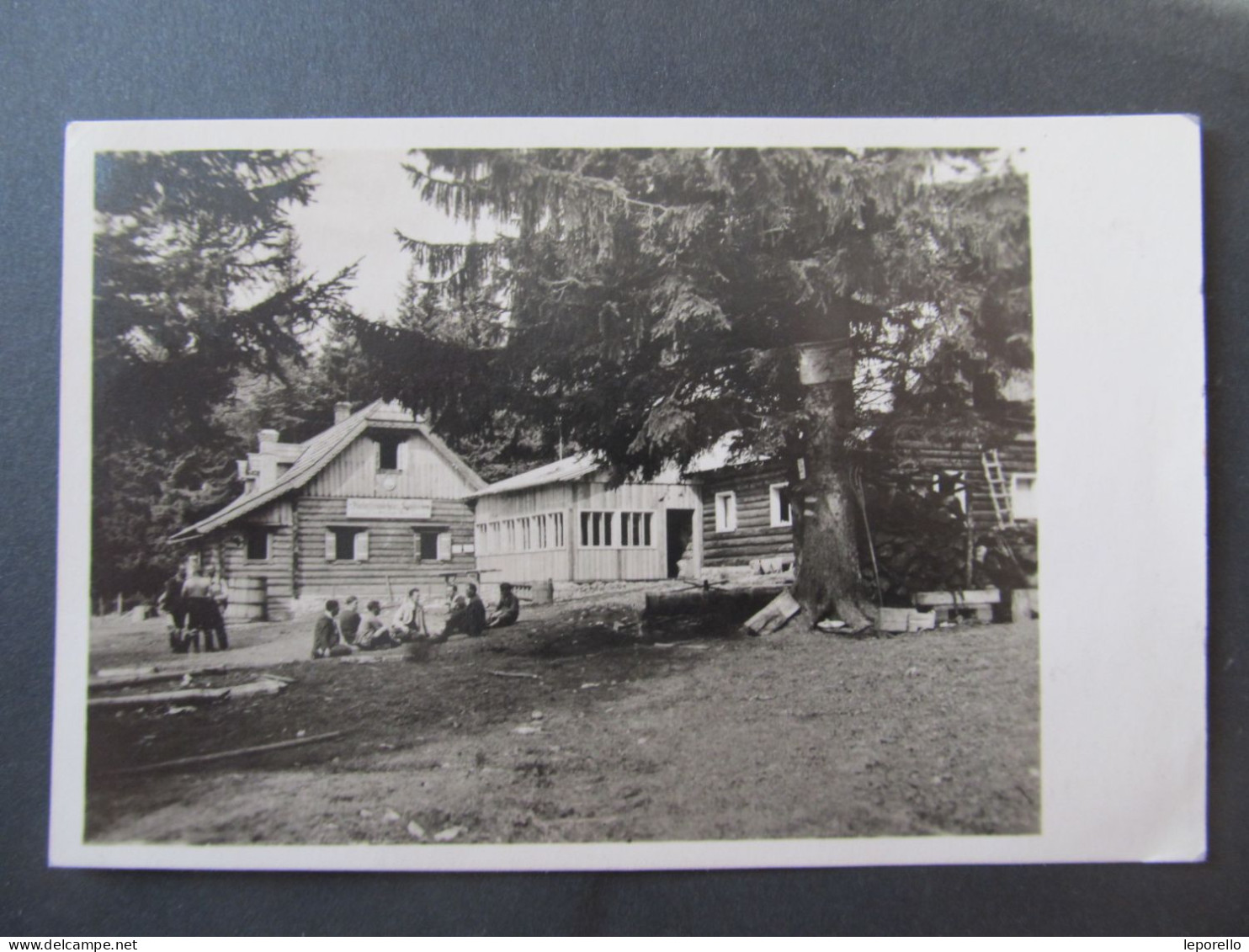 AK Knofeleben Schneeberg Naturfreundehaus Ca. 1930 // D*57680 - Schneeberggebiet