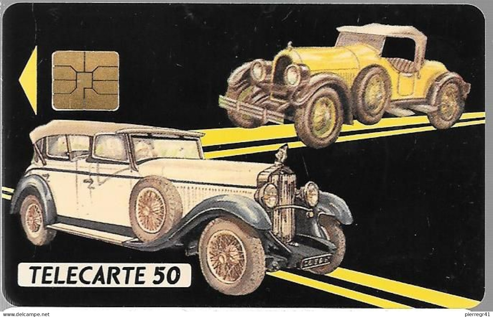 CARTE-PRIVEE-50U-SO3-D419-AUREUS 2-Voitures Anciennes- -R°Mat Lot A  09950-1000Ex-NEUVE-TBE/LUXE - Privées