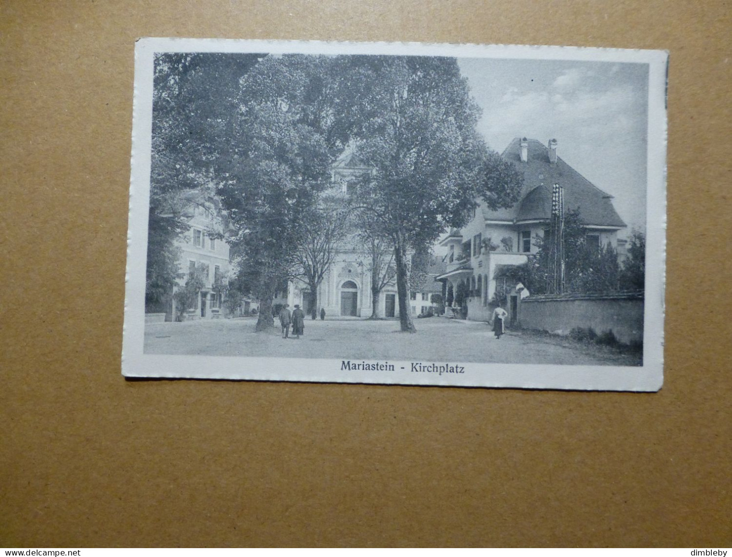 Mariastein - Kirchplatz   1922  (9866) - Metzerlen-Mariastein