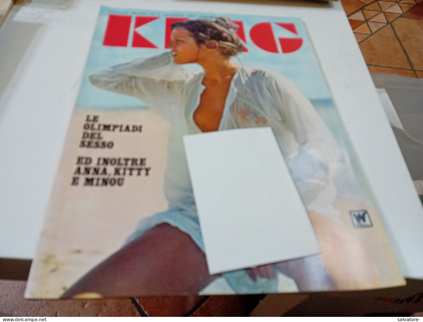 RIVISTA  KING- PERIODICO MENSILE- NUMERO 9- SETTEMBRE 1972 - Santé Et Beauté