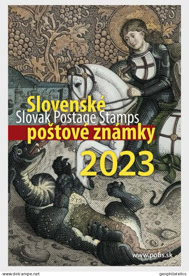 SLOVAKIA 2023 Full Year Set - MNH - Nuovi