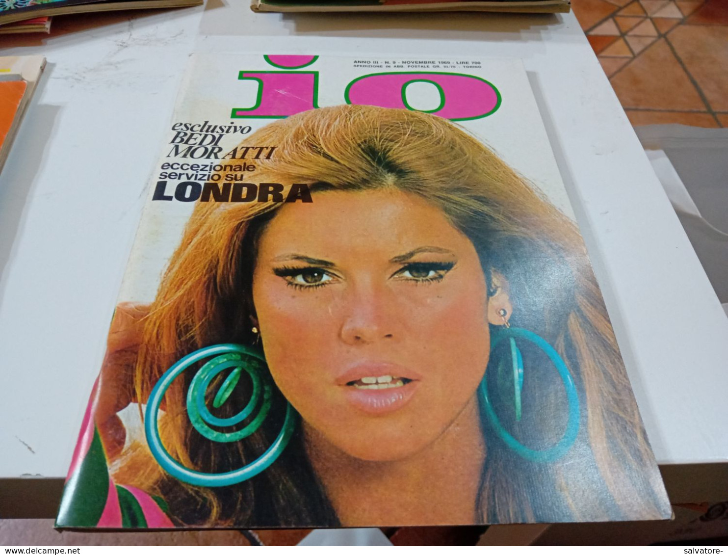 RIVISTA IO- ANNO 3- NUMERO 9- NOVEMBRE 1969 - Santé Et Beauté