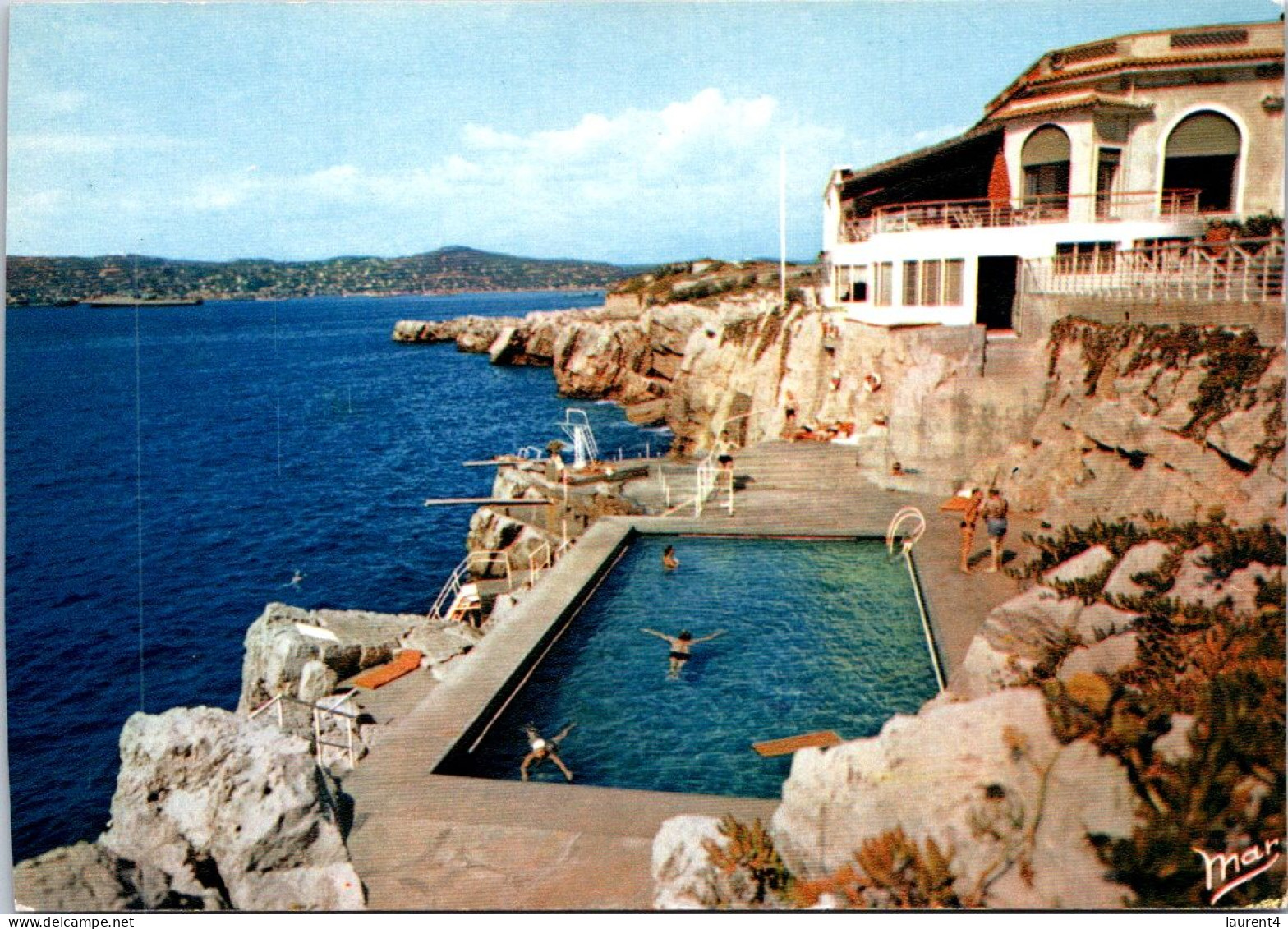 21-12-2023 (2 W 46) France - Piscine Cap D'Antibes - Eden Ro C Swimming Pool - Natación