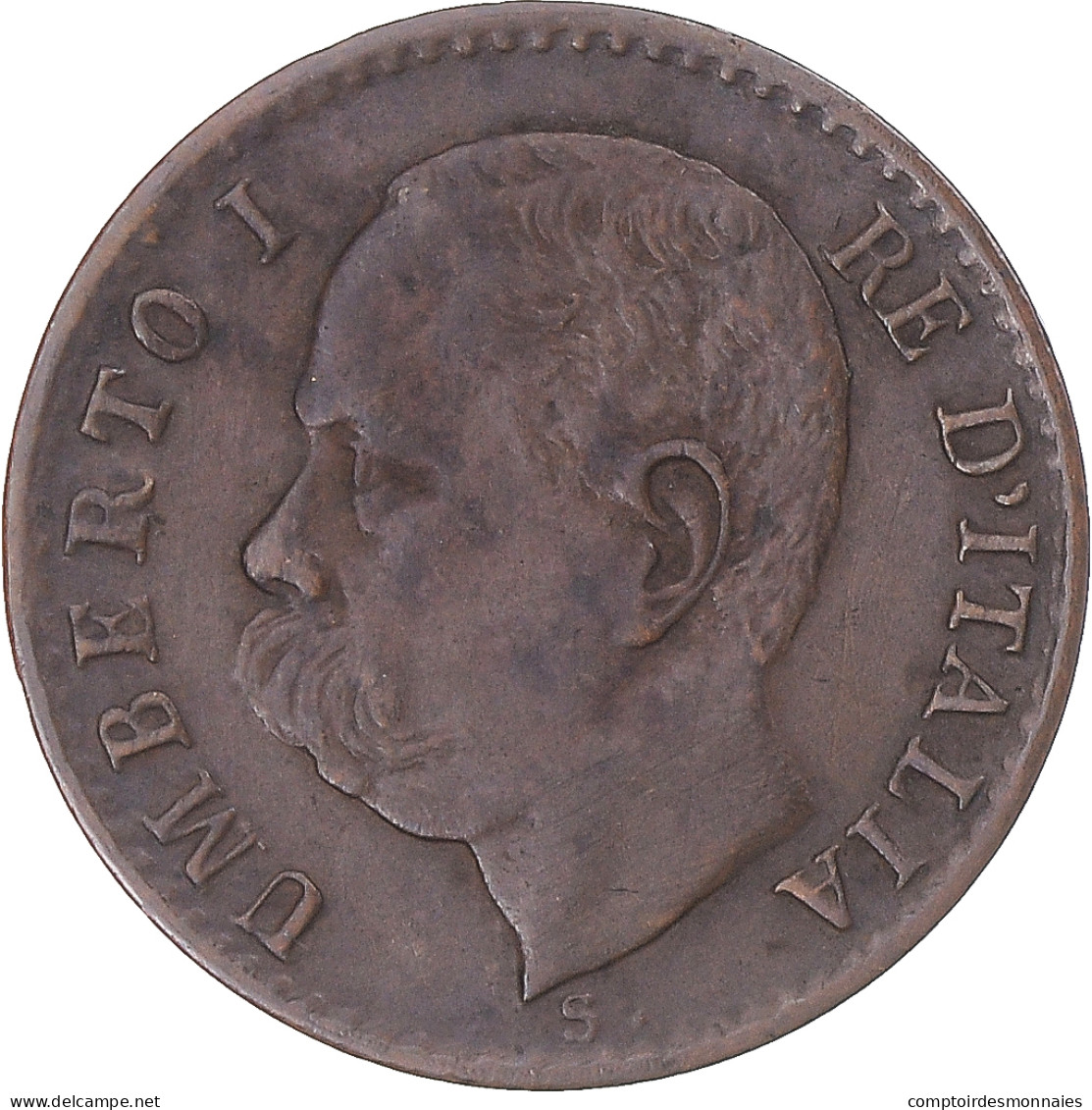 Monnaie, Italie, Centesimo, 1895, Rome, TTB, Cuivre, KM:29 - 1878-1900 : Umberto I