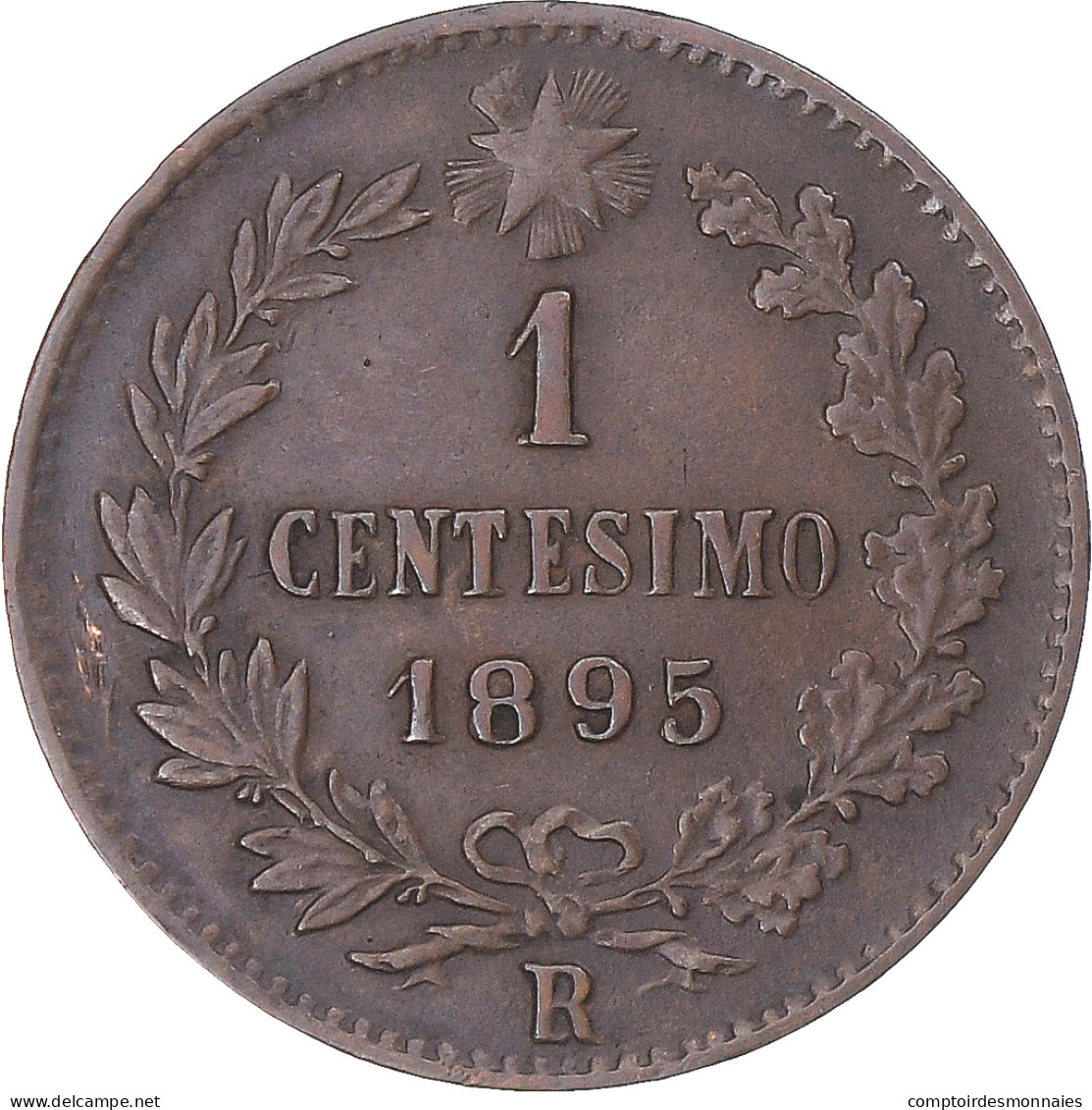 Monnaie, Italie, Centesimo, 1895, Rome, TTB, Cuivre, KM:29 - 1878-1900 : Umberto I