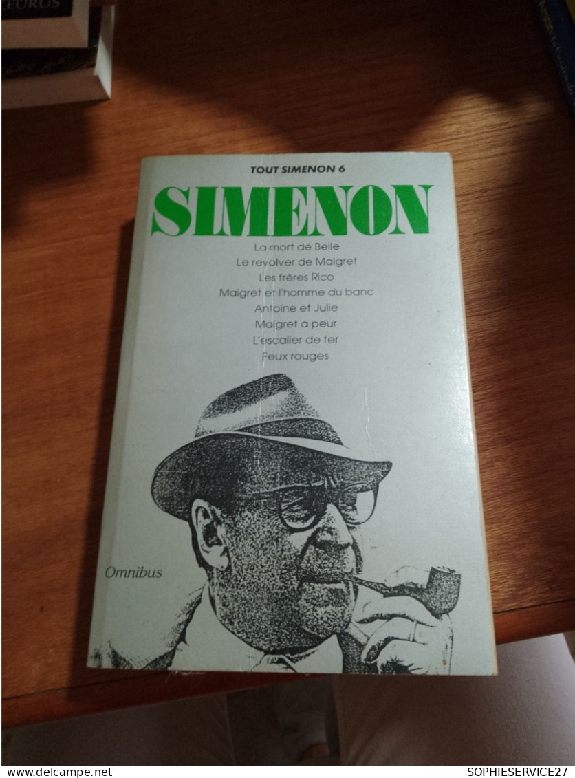 147 //  TOUT SIMENON TOME 6 / 863 PAGES - Simenon