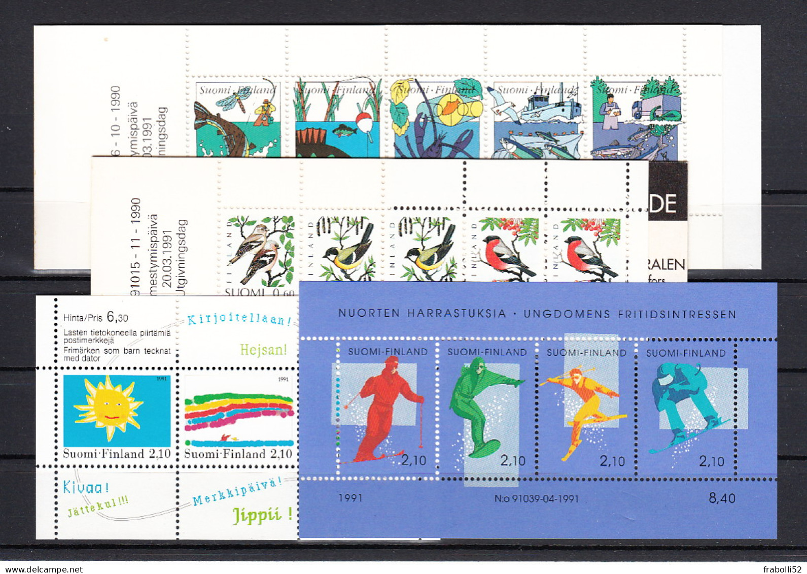 Finlandia Nuovi:  1991 Annata Completa.. - Années Complètes