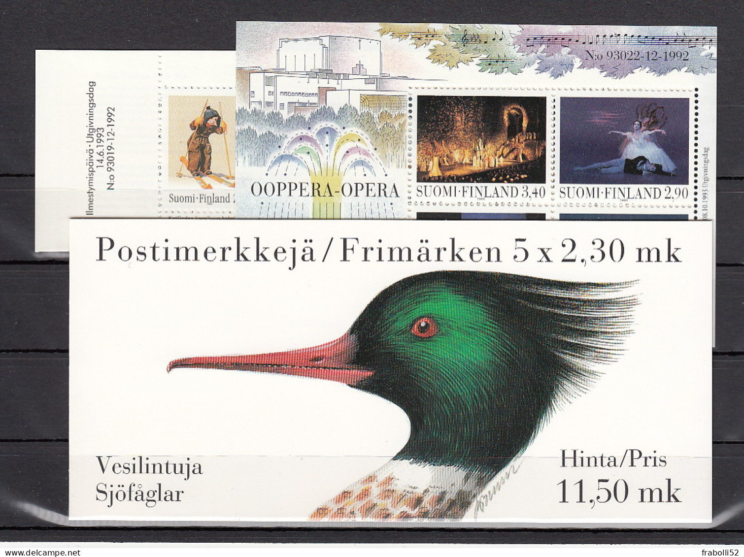 Finlandia Nuovi:  1993 Annata Completa. - Ganze Jahrgänge