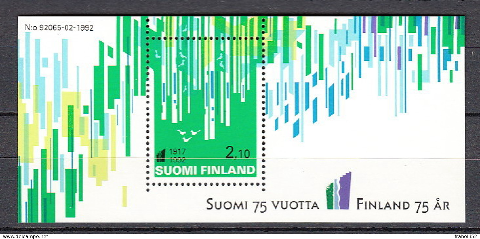 Finlandia Nuovi:  BF  N. 9 ** - Blocks & Sheetlets