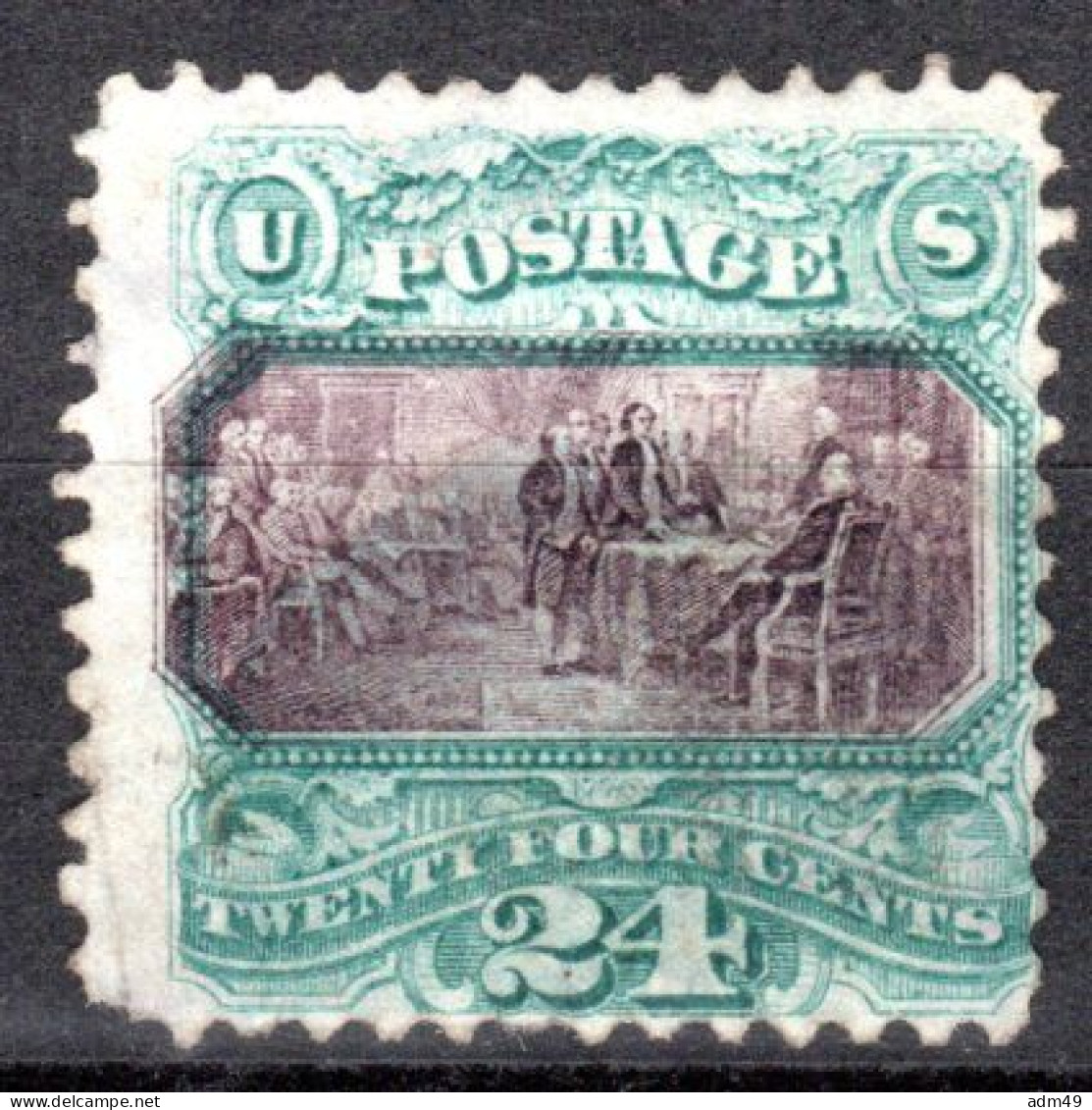 USA 1869, Freimarke, Unabhängigkeitserklärung, Gestempelt - Used Stamps