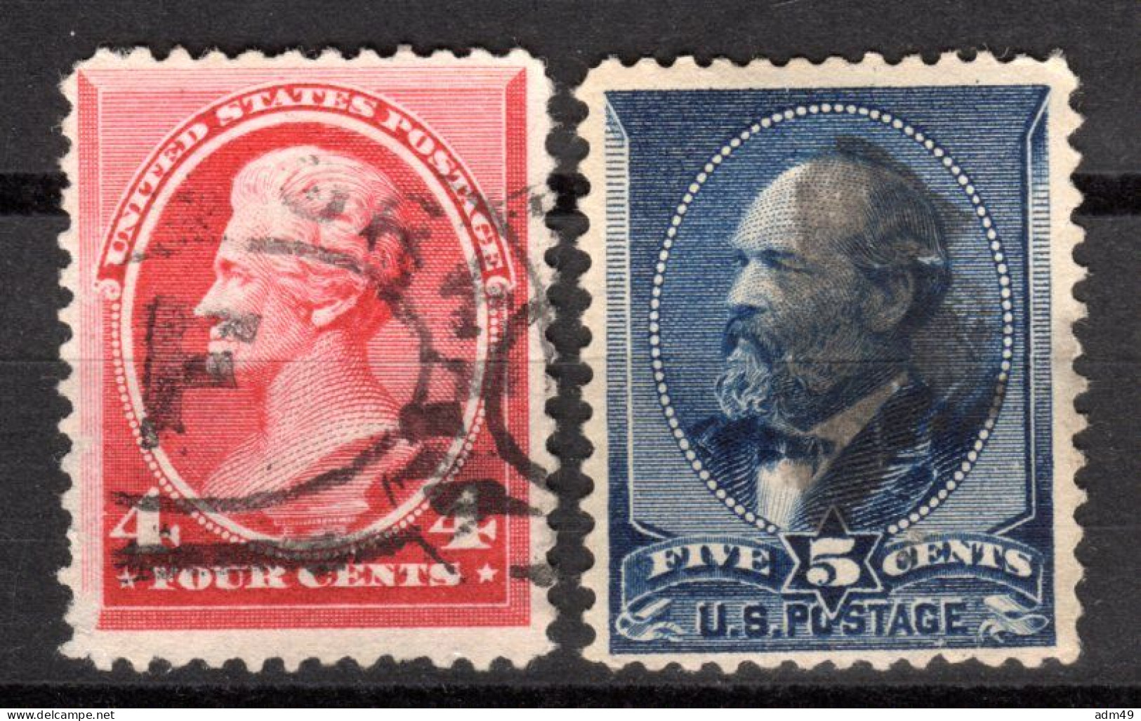 USA, 1888, Freimarken, Präsidenten Und Politiker, Gestempelt - Used Stamps