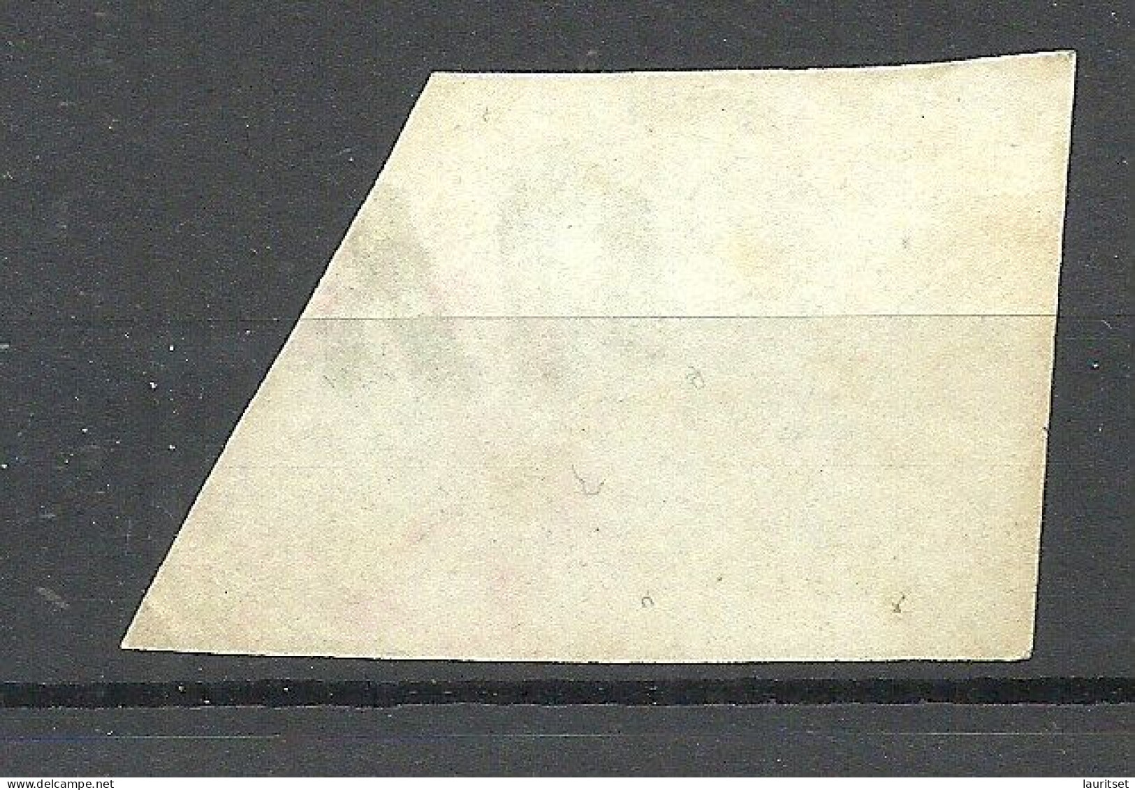 SCHWEIZ Switzerland 1865 Canton De Geneve Lettre De Voiture Imperforated O - 1843-1852 Timbres Cantonaux Et  Fédéraux