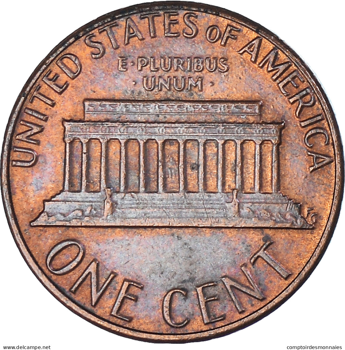 Monnaie, États-Unis, Lincoln Cent, Cent, 1983, U.S. Mint, Denver, TTB, Copper - 1909-1958: Lincoln, Wheat Ears Reverse