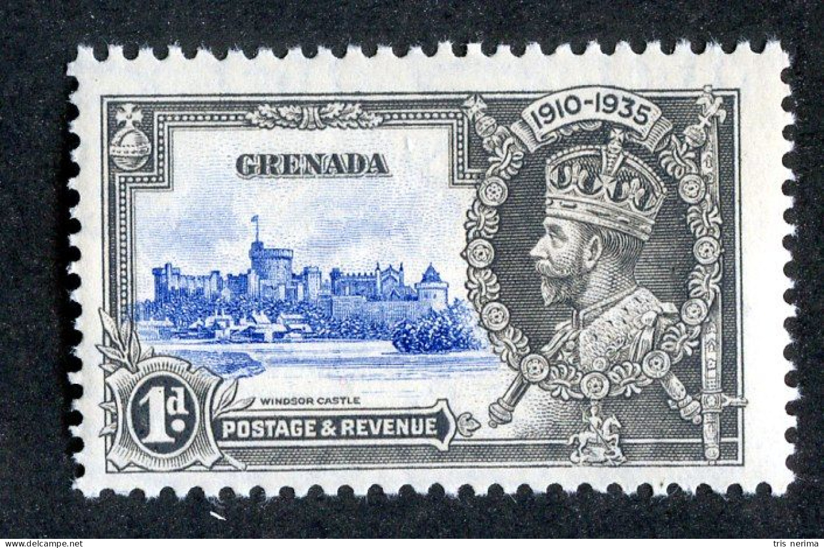 ( 167-Jub )  1935 Scott #125 Mnh** (offers Welcome) - Grenada (...-1974)