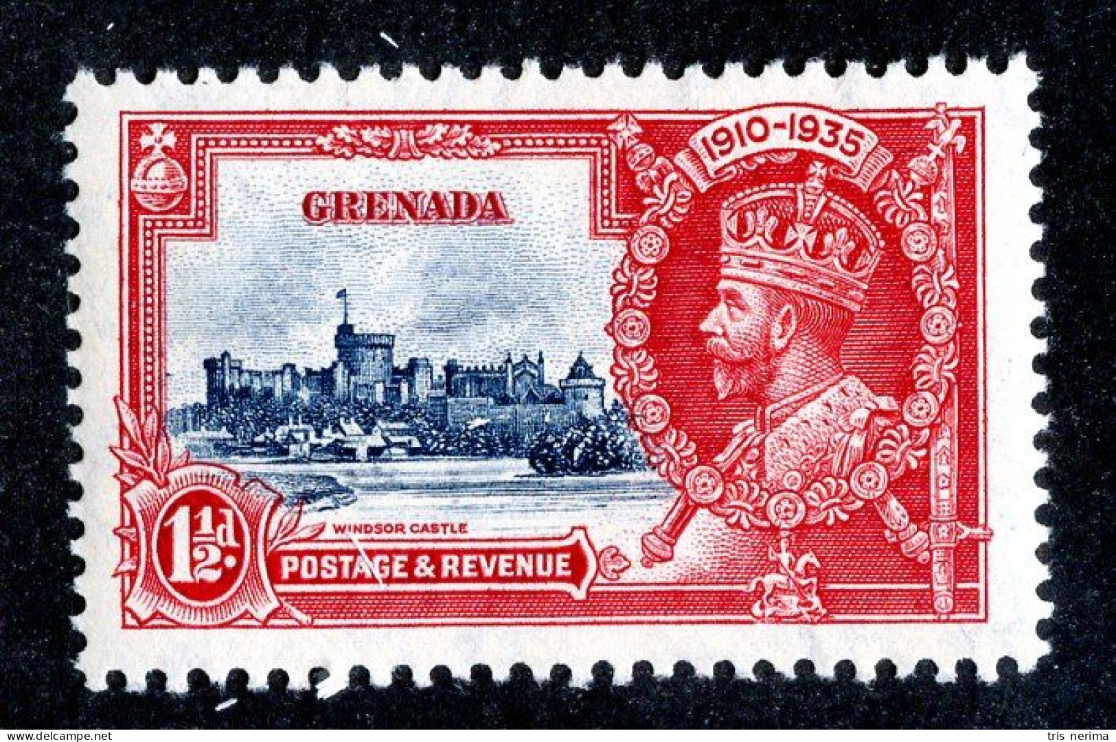 ( 168-Jub )  1935 Scott #126 Mnh** (offers Welcome) - Granada (...-1974)