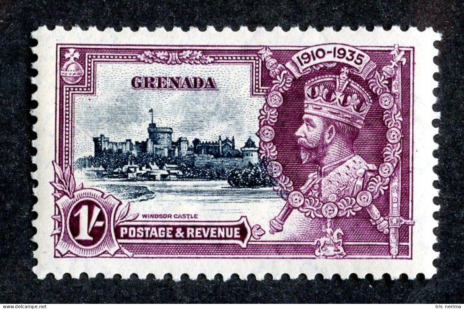 ( 170-Jub )  1935 Scott #127 Mnh** (offers Welcome) - Grenada (...-1974)