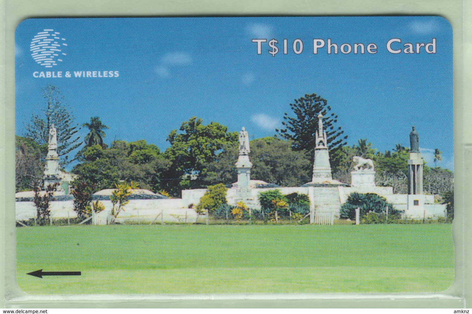 Tonga - 1999 Third Issue - Royal History - $10 Royal Tombs  - TON-8 - "323CTDC" - VFU - Tonga