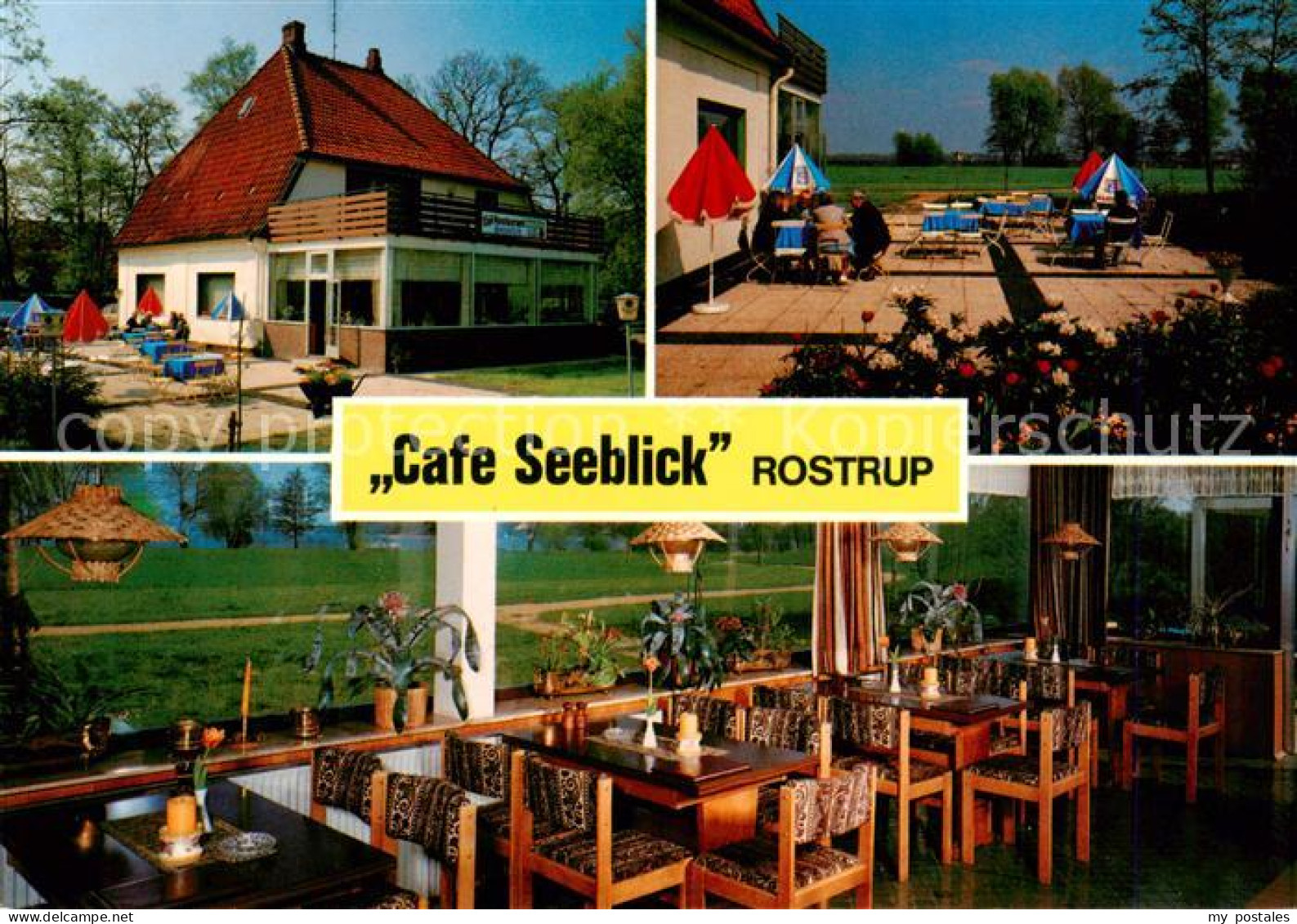73864929 Rostrup I Cafe Seeblick Terrasse Gastraum Rostrup I - Bad Zwischenahn
