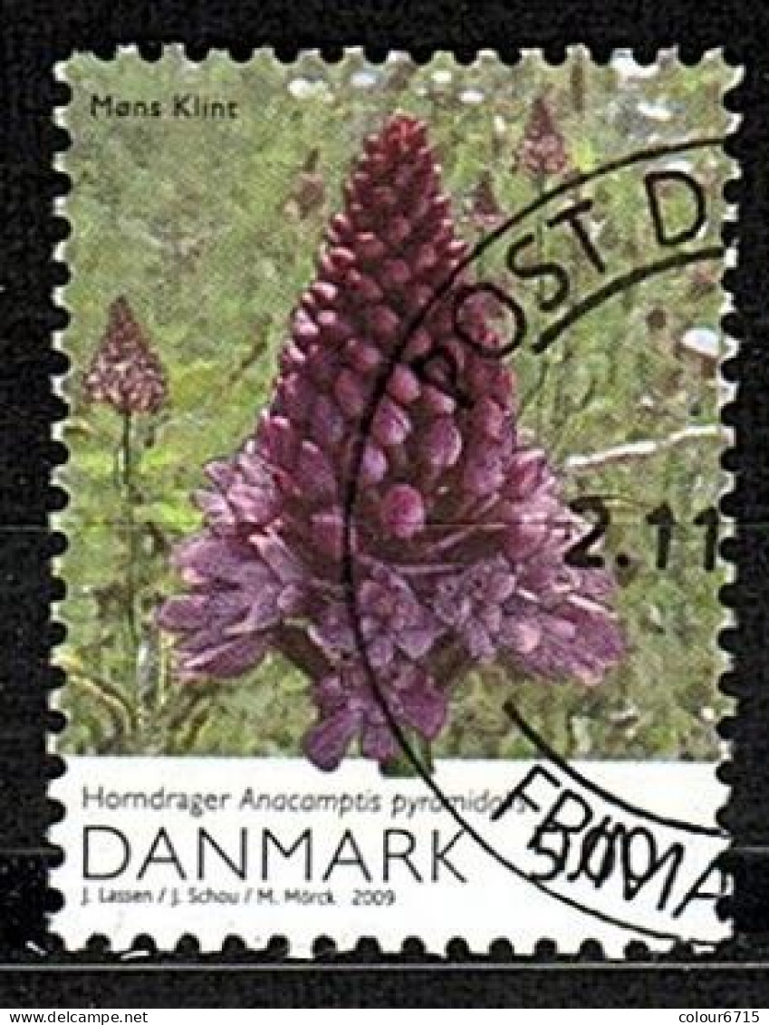 Denmark 2009 Danish Nature — Flower (5kr) CTO Used Stamp 1v - Oblitérés