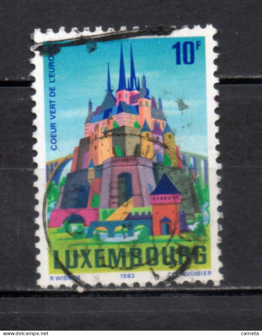 LUXEMBOURG    N° 1035     OBLITERE   COTE 0.50€    LUXEMBOURG VILLE - Usati