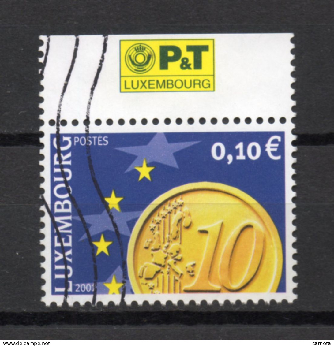 LUXEMBOURG    N° 1498     OBLITERE   COTE 0.20€    MONNAIE EURO - Usados