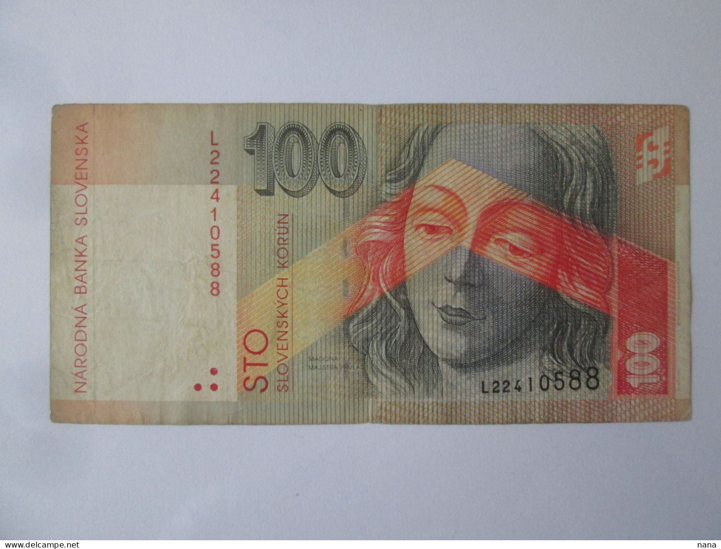 Rare Year! Slovakia 100 Korun 1997 Banknote See Pictures - Slovakia
