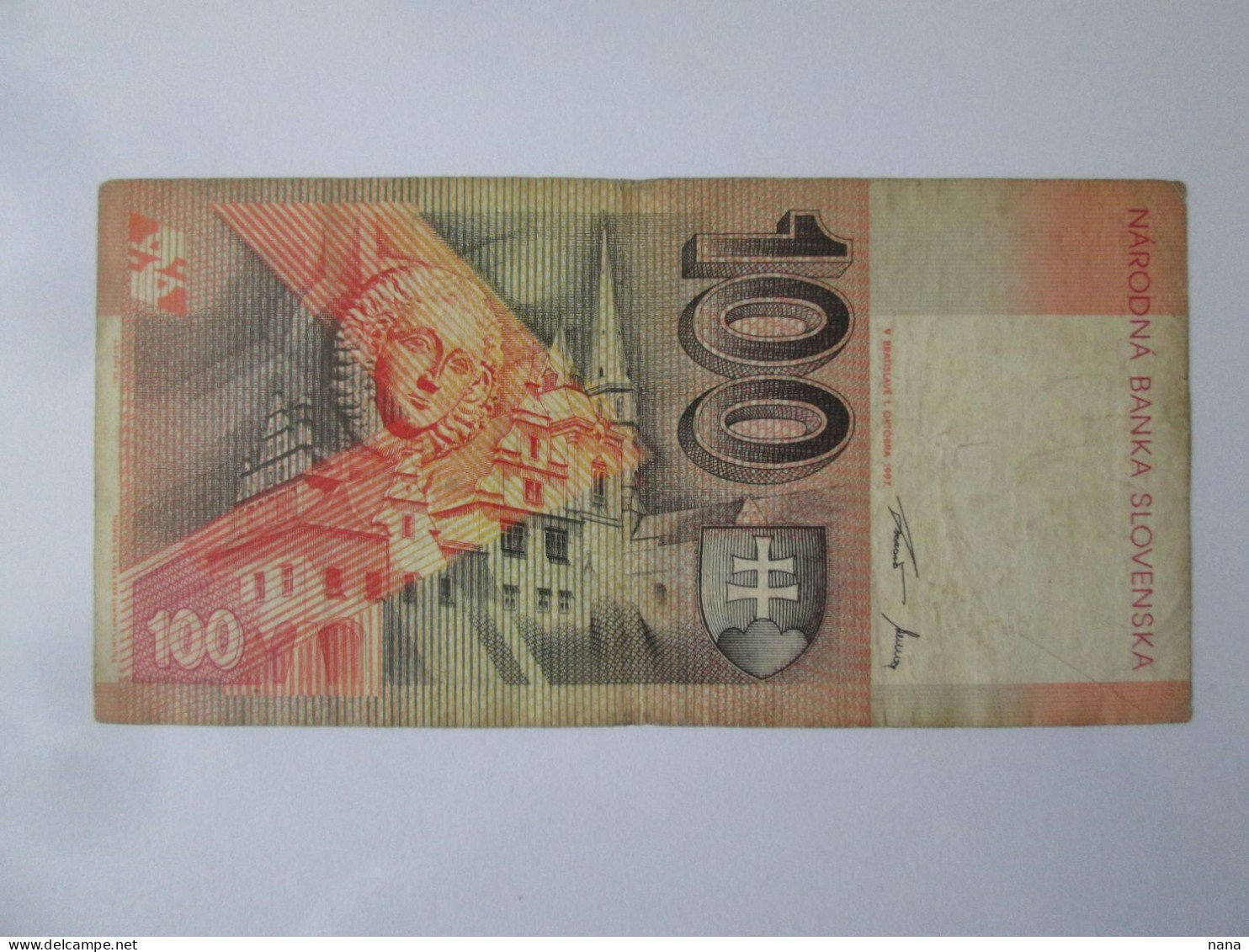 Rare Year! Slovakia 100 Korun 1997 Banknote See Pictures - Slowakei