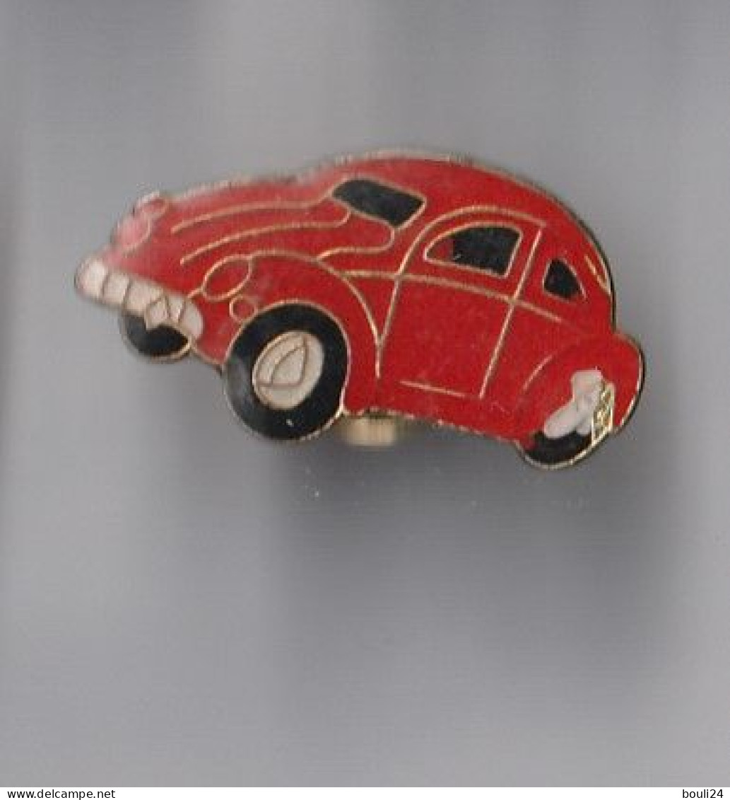 PIN'S THEME  VOITURE VOLKSWAGEN  ROUGE - Volkswagen