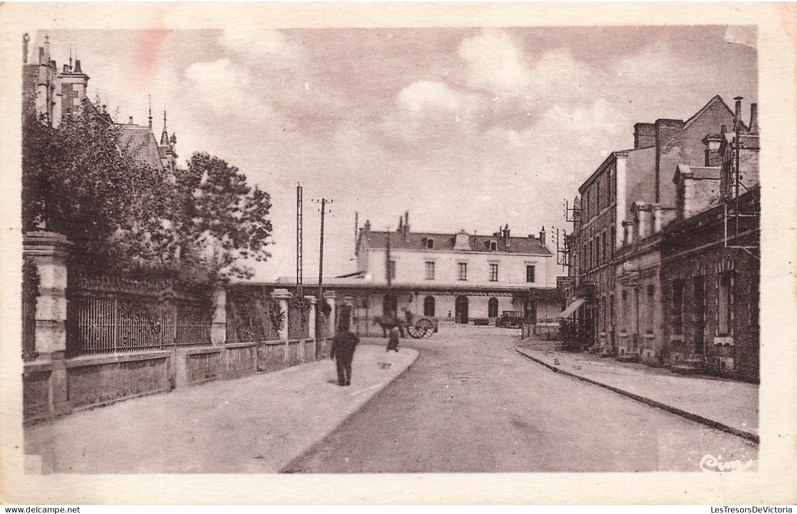 FRANCE - Romorantin - Avenue De La Gare - Carte Postale Ancienne - Romorantin