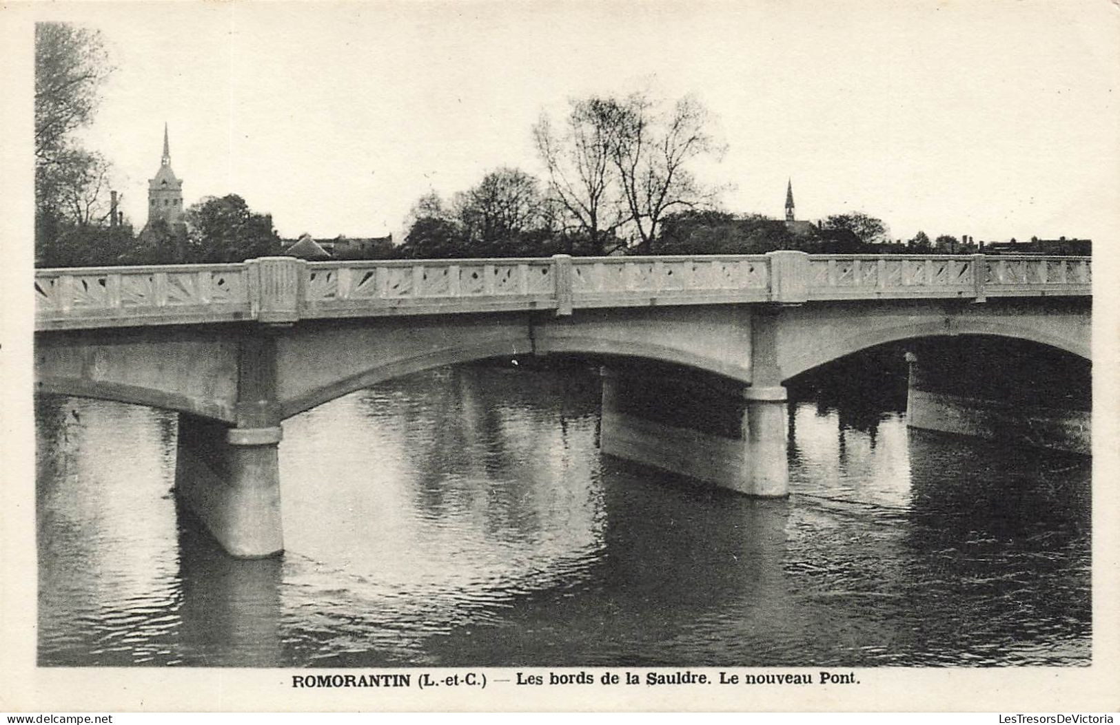 FRANCE - Romorantin - Les Bords De La Sauldre - Le Nouveau Pont - Carte Postale Ancienne - Romorantin